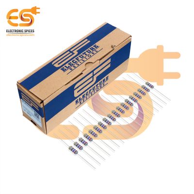 1000 Pcs 270 Ohm (Ω) 1 Watt ±5% Tolerance 270 MR Ω ohm MF Through Hole Resistors Axial Lead