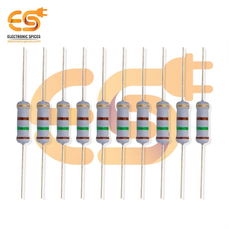 100 Resistori A Film Metallico 150 Ohm 0.5W – Tolleranza ±1%, Assortimento Per Arduino E Elettronica