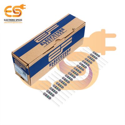 Electronic Spices 1000Pcs 150 Ohm (Ω) 2watt ±5% Tolerance 150 MR Ω ohm MF Through Hole Resistors Axial Lead