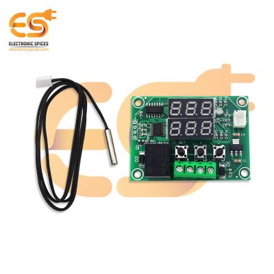 XH-W1219 10A 12V DC Dual LED display temperature and humidity controller thermostat module with Probe