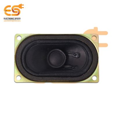 70 x 40 mm (2.8 x 1.6 inch) 8Ω (ohm) 6W Rectangle shape power audio woofer speaker