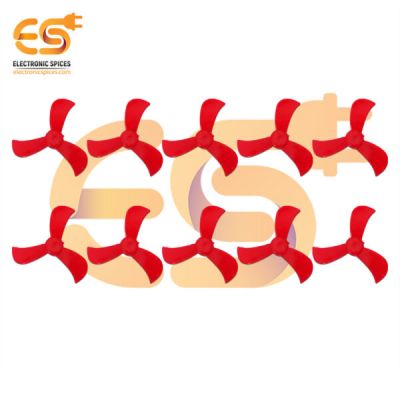 142mm diameter 3 blade nylon glass fiber build fan propeller for 12V CCW DC motors pack of 50pcs
