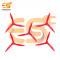156mm diameter 3 blade nylon glass fiber build propeller for CCW coreless motor pack of 5pcs