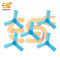 134mm diameter 3 blade nylon glass fiber build fan propeller for 12V CCW DC motor pack of 5pcs