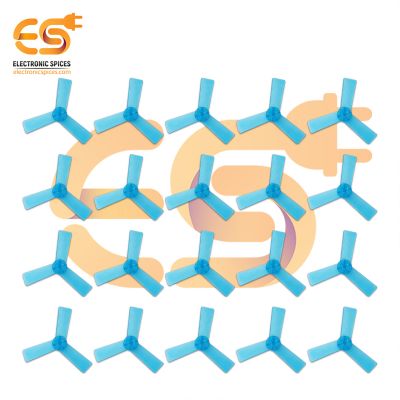 134mm diameter 3 blade nylon glass fiber build fan propellers for 12V CCW DC motors pack of 100pcs