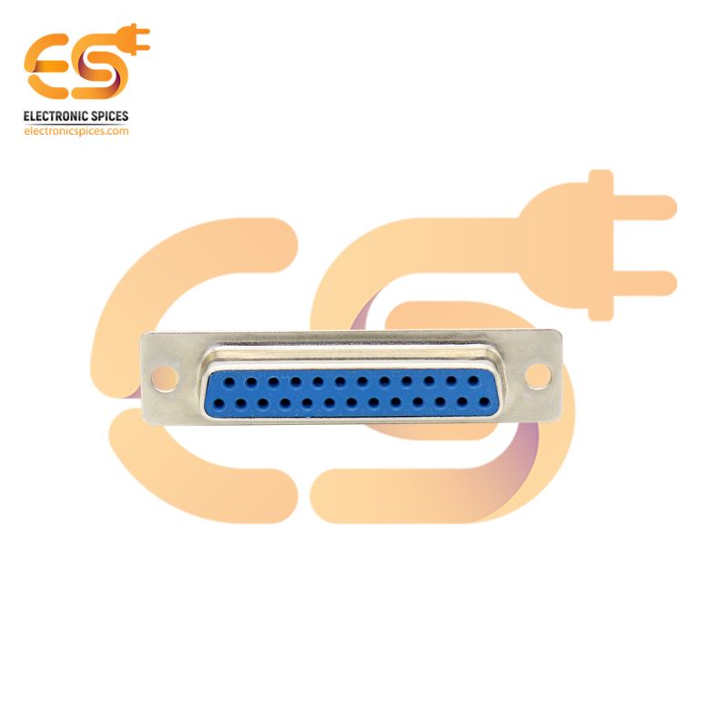 Buy DB-25 hole D-sub miniature female connector with backshell