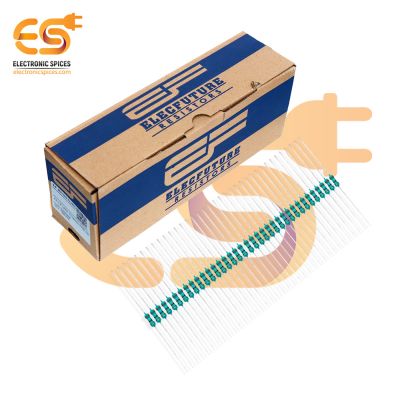 Electronic Spices 5000Pcs 3.9k Ohm (Ω) 1/4 (0.25 watt) ±5% Tolerance 3.9k MR Ω ohm MF Through Hole Resistors Axial Lead