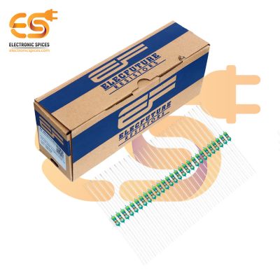 Electronic Spices 5000Pcs 47k Ohm (Ω) 1/4 (0.25 watt) ±5% Tolerance 47k MR Ω ohm MF Through Hole Resistors Axial Lead