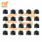 PTS-09 2 pins ON/OFF Left side output 1A 30V self lock tactile switches pack of 20pcs