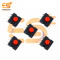 PTS-09 3 pin ON/OFF/ON/OFF 1A 30V self lock tactile switch pack of 5pcs