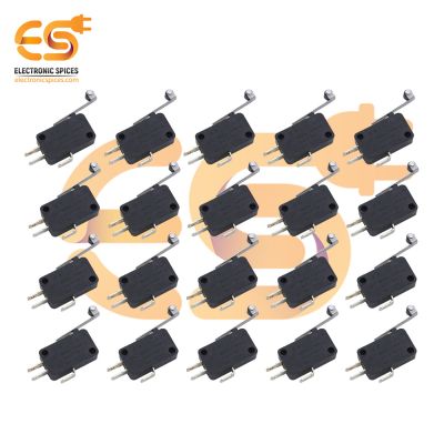 T125 16A 250V SPCO Hinge roller lever arm plastic switches pack of 50pcs