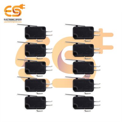 KW7 6A 250V SPCO Steel lever arm plastic switches pack of 50pcs