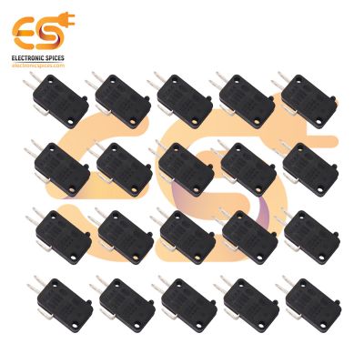 KW7 16A 250V SPCO black color plastic switches pack of 50pcs