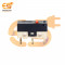 KW3 2A 125V SPCO Micro size Black color plastic switch pack of 2pcs