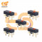 KW3 2A 125V SPCO Micro size Black color plastic switches pack of 10pcs