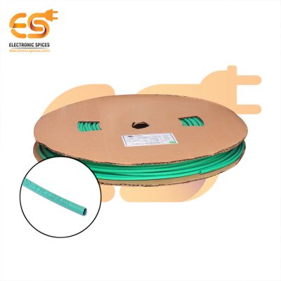 4mm Green color polyolefin heat shrink tubes box of 100 meter
