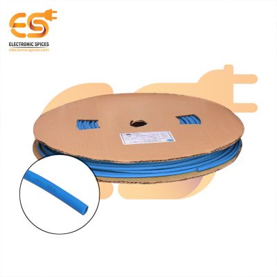 5mm Blue color polyolefin heat shrink tubes box of 100 meter