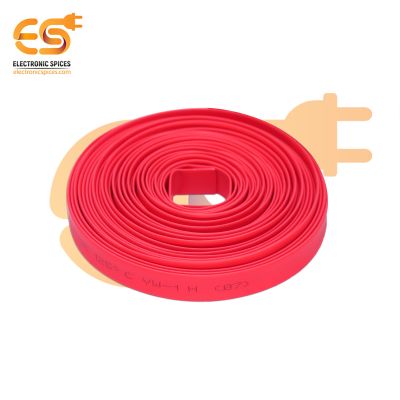 7mm Red color polyolefin heat shrink tube's pack of 50 meter