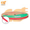 7mm Red color polyolefin heat shrink tubes box of 100 meter