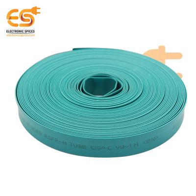 7mm Green color polyolefin heat shrink tube's pack of 50 meter