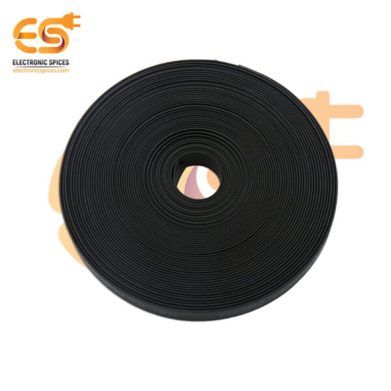 7mm Black color polyolefin heat shrink tube's pack of 50 meter