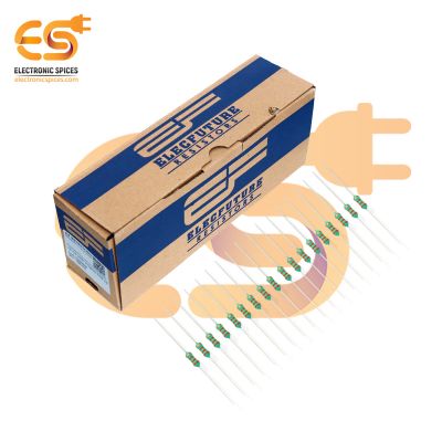 Electronic Spices 5000Pcs 33k Ohm (Ω) 1/4 (0.25 watt) ±5% Tolerance 33k MR Ω ohm MF Through Hole Resistors Axial Lead