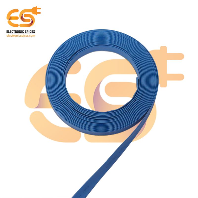 8mm Blue color polyolefin heat shrink tube's pack of 50 meter