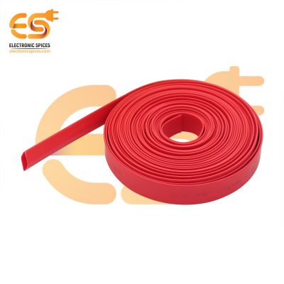 8mm Red color polyolefin heat shrink tube pack of 5 meter