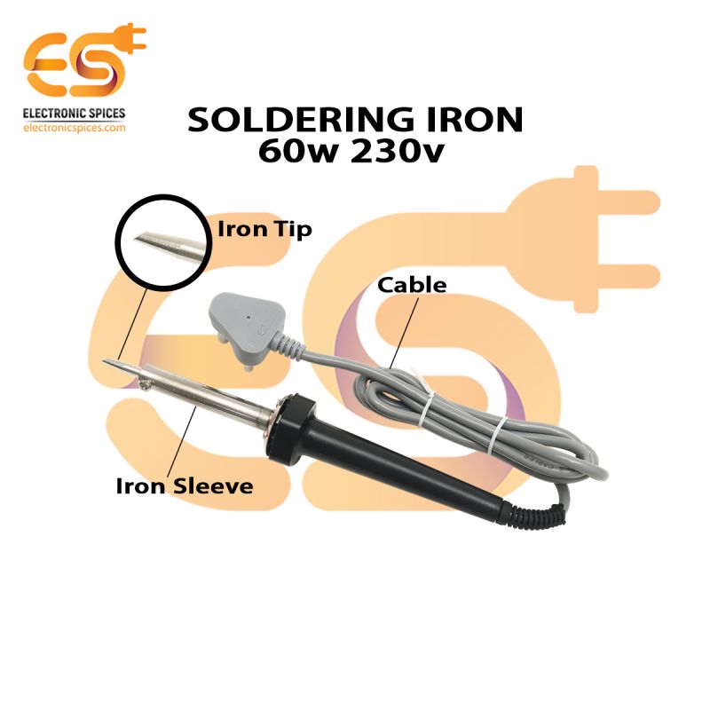 60W 240V Black color Soldering iron for heavy duty soldering work