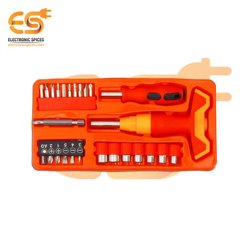 JL-1038 26 in 1 Multifunction screwdriver tool kit set for household repair