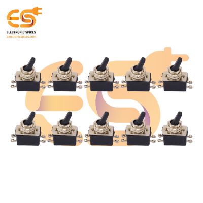 2A 4 pin SPDT Black color small toggle switches pack of 50pcs