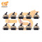 2A 4 pin SPDT Black color small toggle switches pack of 50pcs