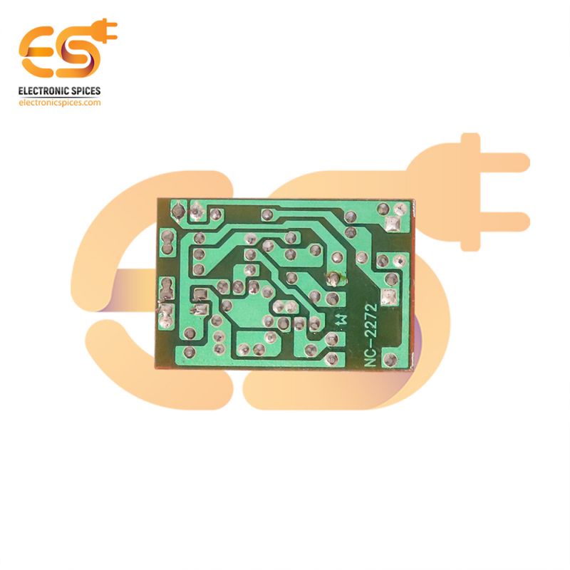 12V 600mA DC output power supply circuit board 43mm x 28mm x 16mm (AC to DC)