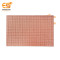 6 x 4 inch (15.3cm x 10.3cm) Copper clad single side 1mm pitch printed circuit board or PCB pack of 1pcs