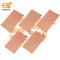 151mm x 85mm Copper clad single side 1mm pitch printed circuit board or PCB pack of 5pcs