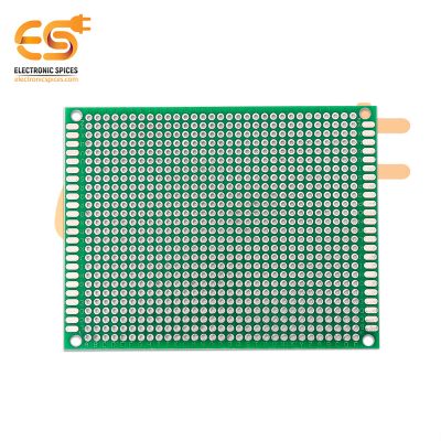 9cm x 7cm Copper clad double side universal printed circuit board or PCB pack of 1pcs