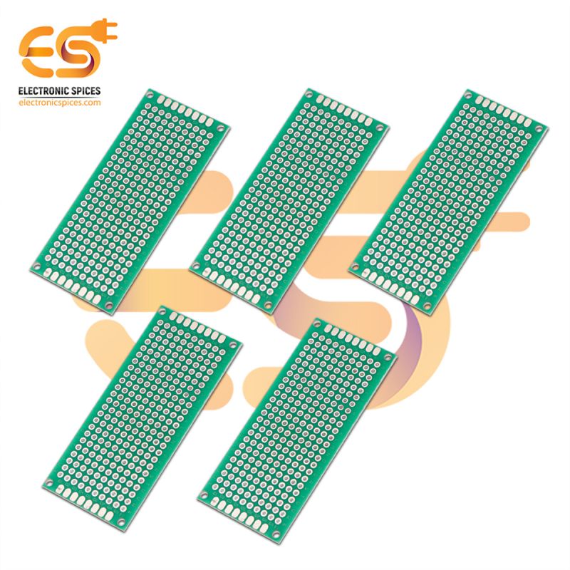 Buy Copper clad double side printed circuit board pack of 5pcs