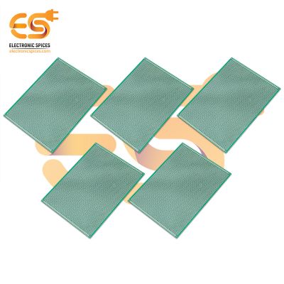 20cm x 15cm Copper clad double side universal printed circuit board or PCB pack of 5pcs