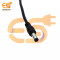 12V 1.5A DC Power supply adapter with 5.5mm x 2.5mm male plug pin connector