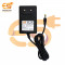 12V 2A DC Power supply adapter with 5.5mm x 2.5mm male plug pin connector