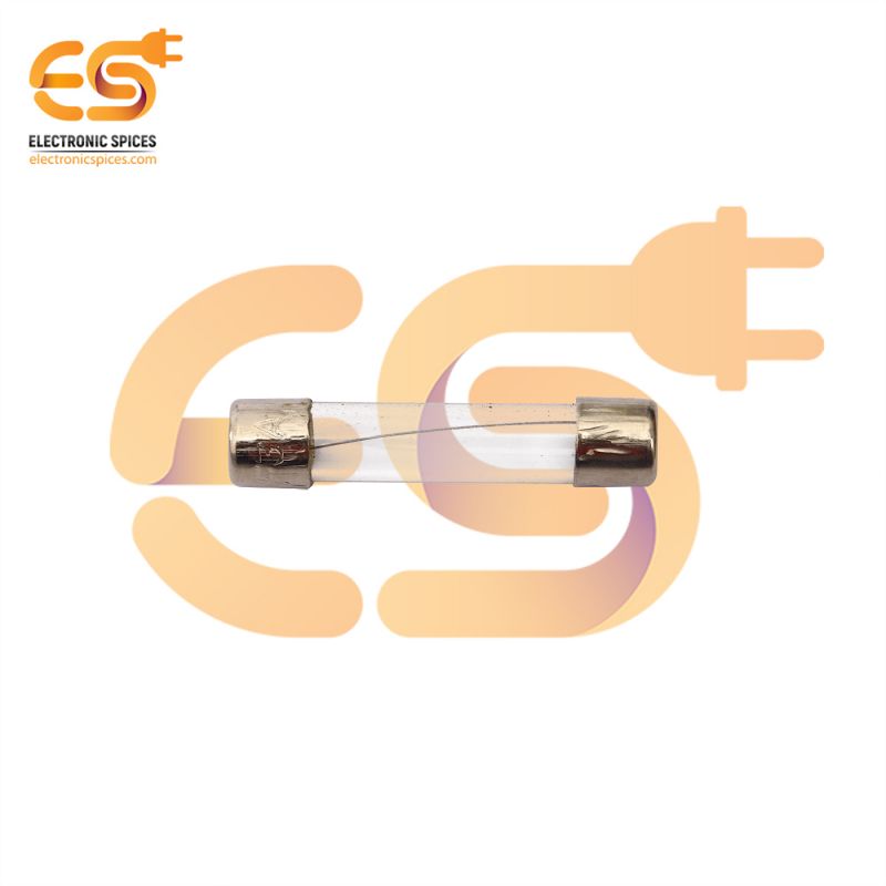 Pack Of 100 – 20 Amp Fast-Acting Glass Fuses (AGC/6x30mm), 125V/250V, By Alpha