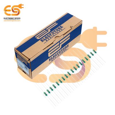 Electronic Spices 5000Pcs 18k Ohm (Ω) 1/4 (0.25 watt) ±5% Tolerance 18k MR Ω ohm MF Through Hole Resistors Axial Lead