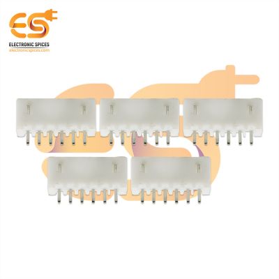 6 pin XH JST male wire connector 2.5mm pitch 2515 series pack of 50pcs