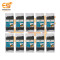 2.5mm x 150mm Black color Multi-purpose Self locking Nylon 66 industrial grade cable ties pack of 1000pcs