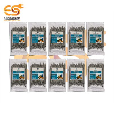 2.5mm x 100mm Grey color Multi-purpose Self locking Nylon 66 Industrial grade cable ties pack of 1000pcs