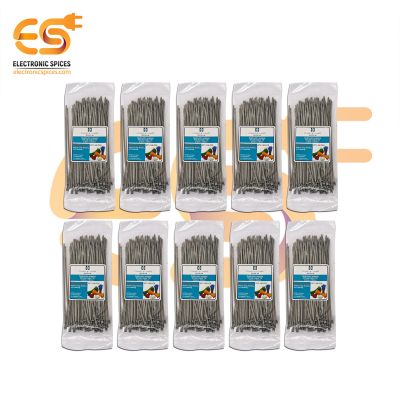2.5mm x 150mm Grey color Multi-purpose Self locking Nylon 66 industrial grade cable ties pack of 1000pcs