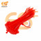 2.5mm x 150mm Red color Multi-purpose Self locking Nylon 66 industrial grade cable tie pack of 100pcs