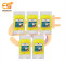2.5mm x 100mm Yellow color Multi-purpose Self locking Nylon 66 industrial grade cable tie pack of 500pcs