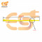 2.5mm x 150mm Yellow color Multi-purpose Self locking Nylon 66 industrial grade cable tie pack of 100pcs