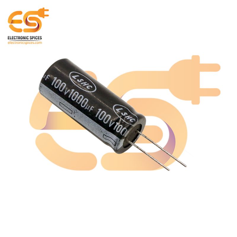 1000 uf 100V Polarized electrolytic capacitor pack of 50pcs